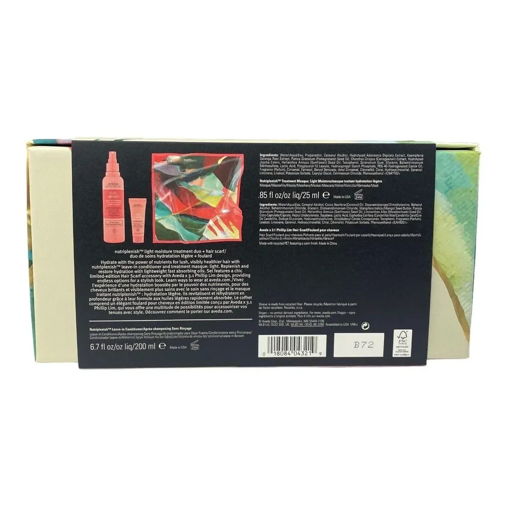 Aveda NuTriplenish‎ Light Moisture Treatment With Phillip Lim Gift Box NIB